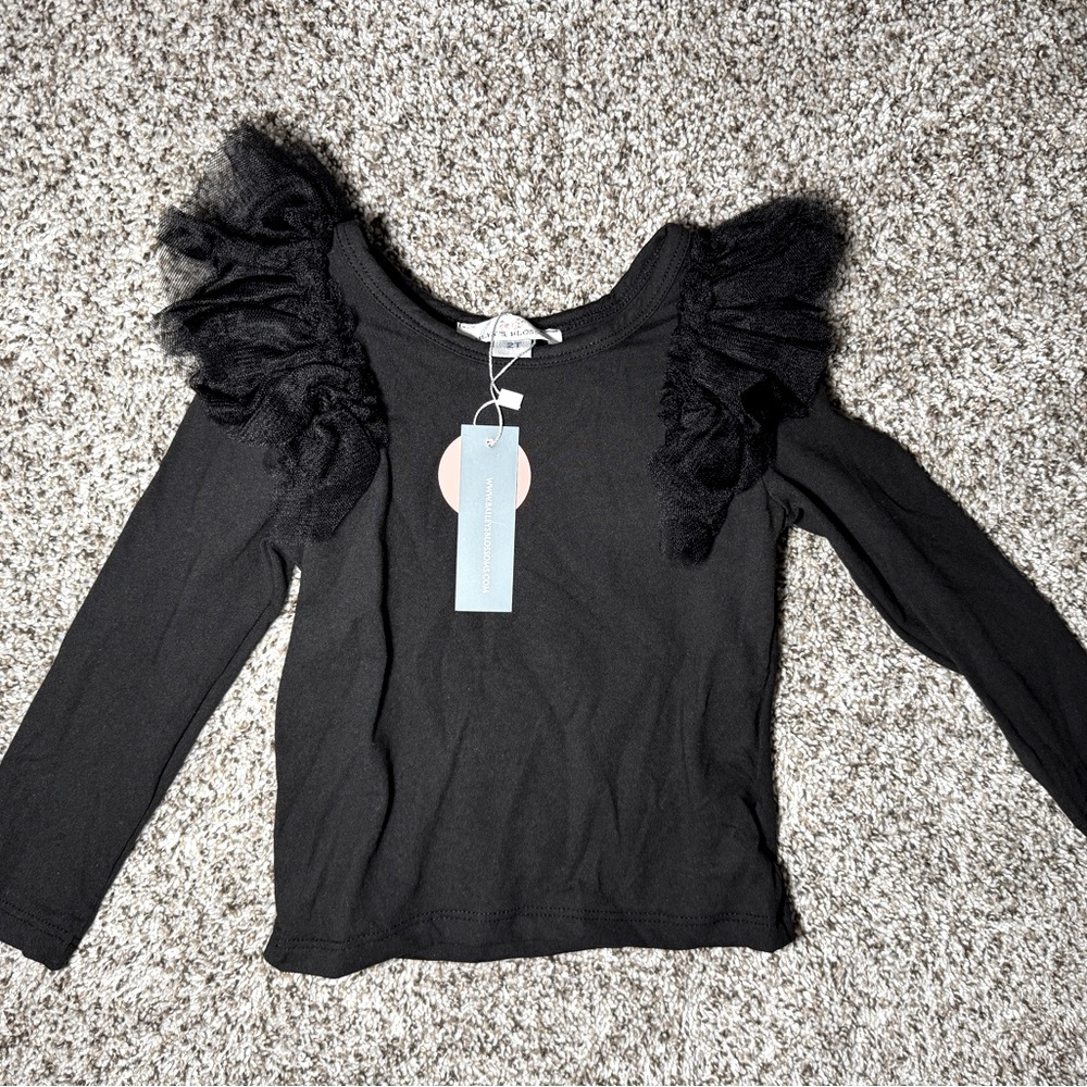 Bailey’s Blossom 2T Ruffle Top